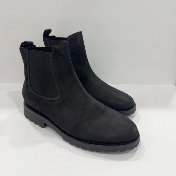 Thursday Boot Company Legend Chelsea Suede Boots Men\'s Sz. 7 Thursday Boot Co Legend Chelsea Boots Olive Suede Lug Sole  main image 4